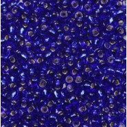 Miyuki seed beads 11/0 - Silverlined cobalt 11-20